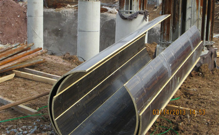 木制圆柱子模板价格低，混凝土圆柱子模板质量